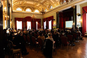 Audience at the Harbour Commissioners Office event