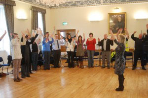 Stress awareness day event at Newtownards Town Hall