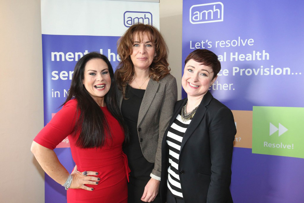 Brenda Shankey; Professor Deirdre Heenan, Pro-Vice-Chancellor of Ulster University and Professor Siobhan O'Neill, Professor of Mental Health Sciences at Ulster University