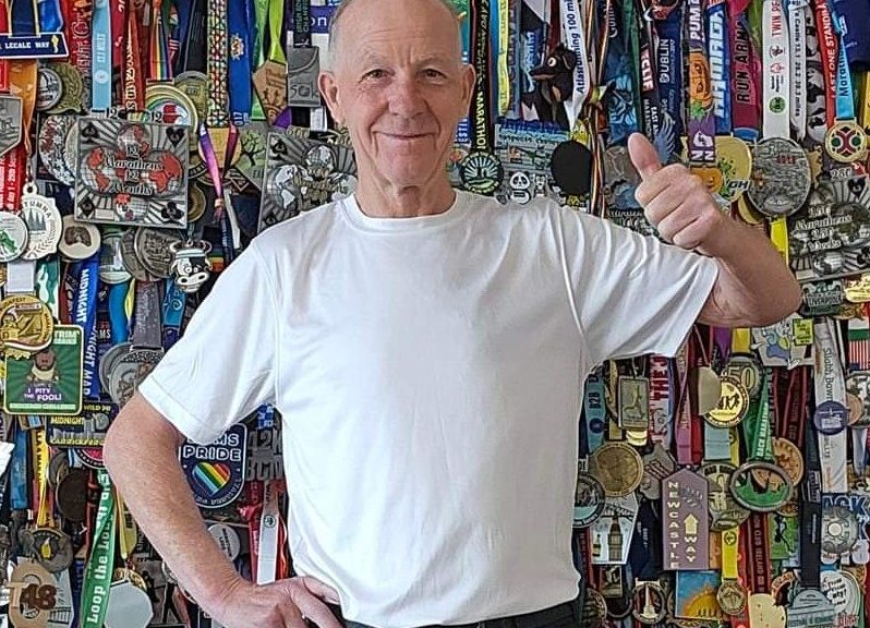 Oggie running to support mental health 