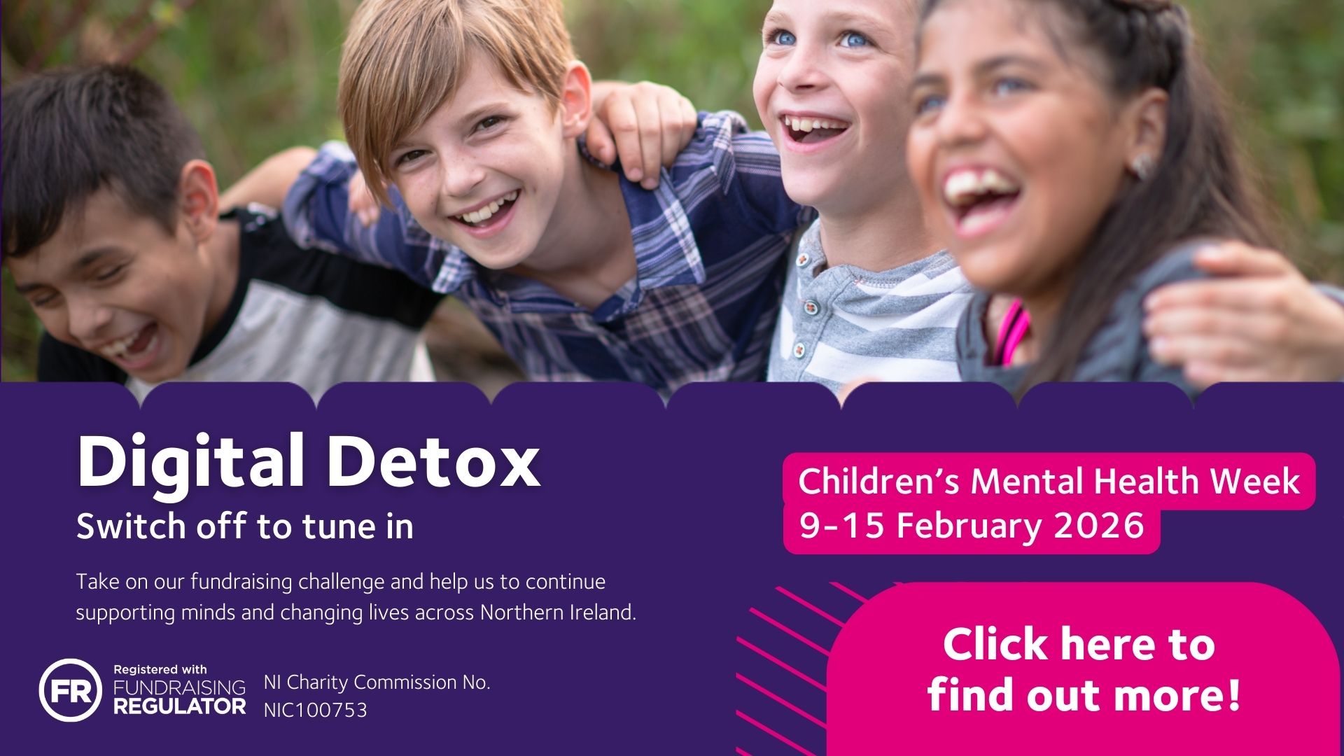 Take Part in Our Digital Detox Fundraiser