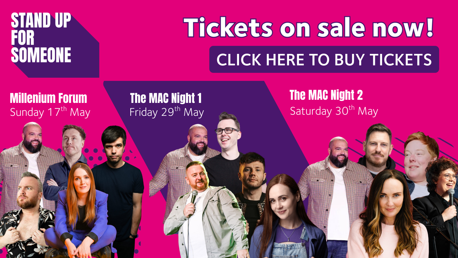 Stand Up For Someone-TICKETS ON SALE NOW!