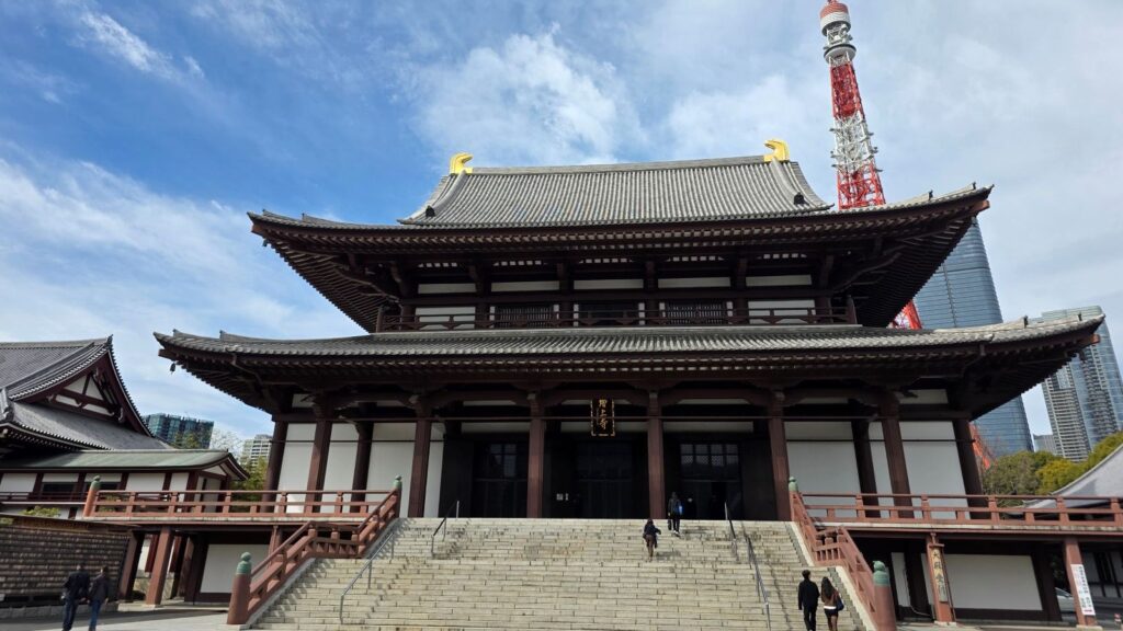 Temple in Tokyo. 